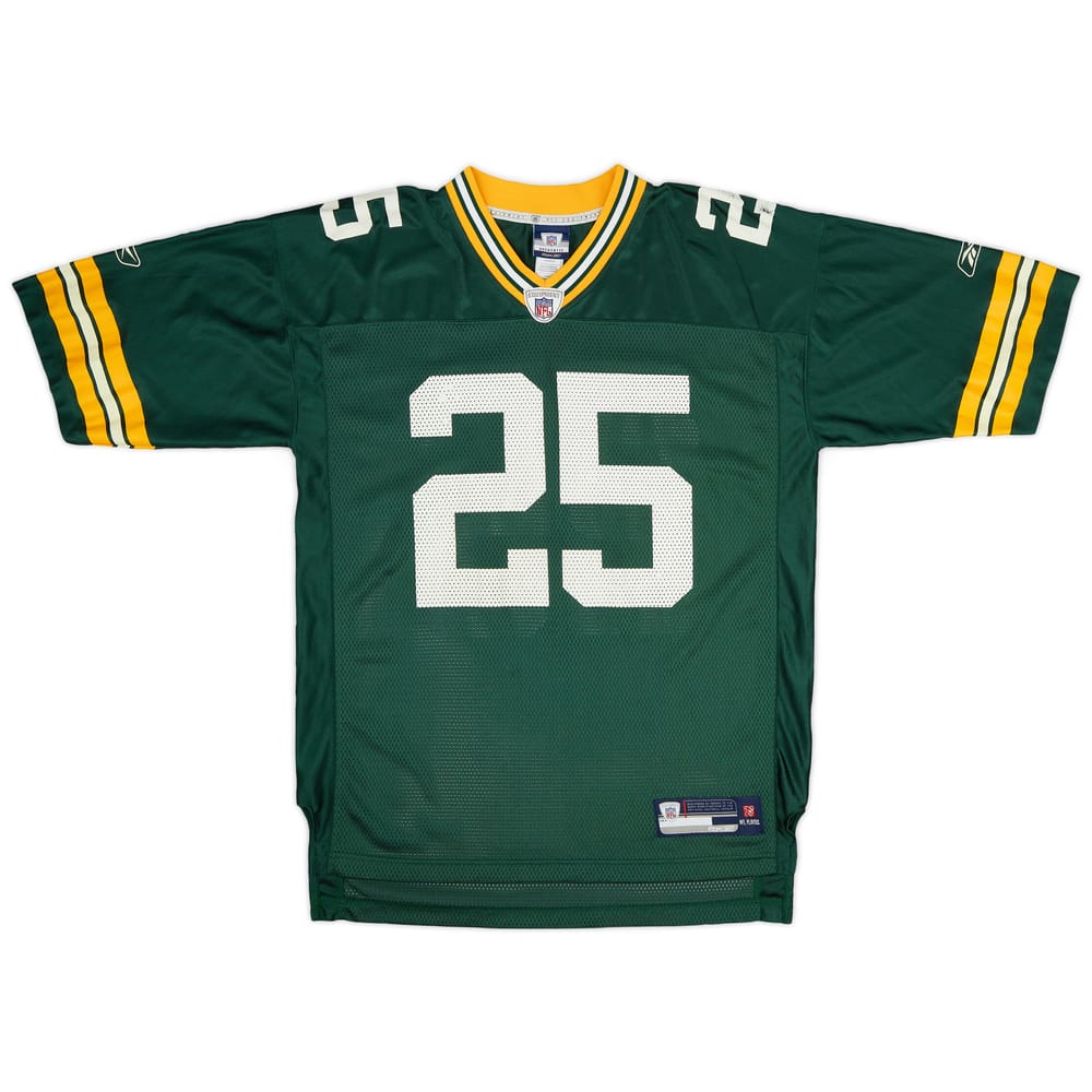 2007 Green Bay Packers Grant #25 Reebok On Field Home Jersey (Excellent) L