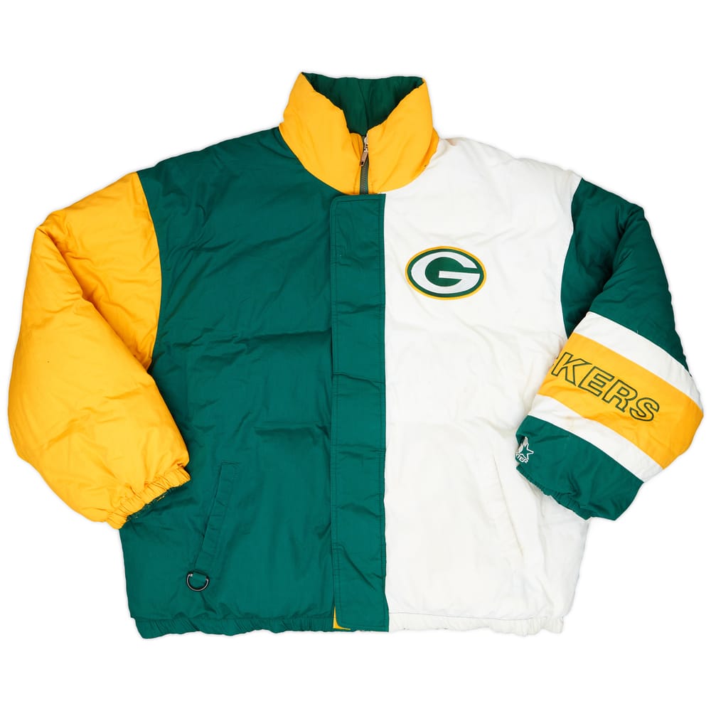 1990s Green Bay Packers Starter Reversible Coat XXL