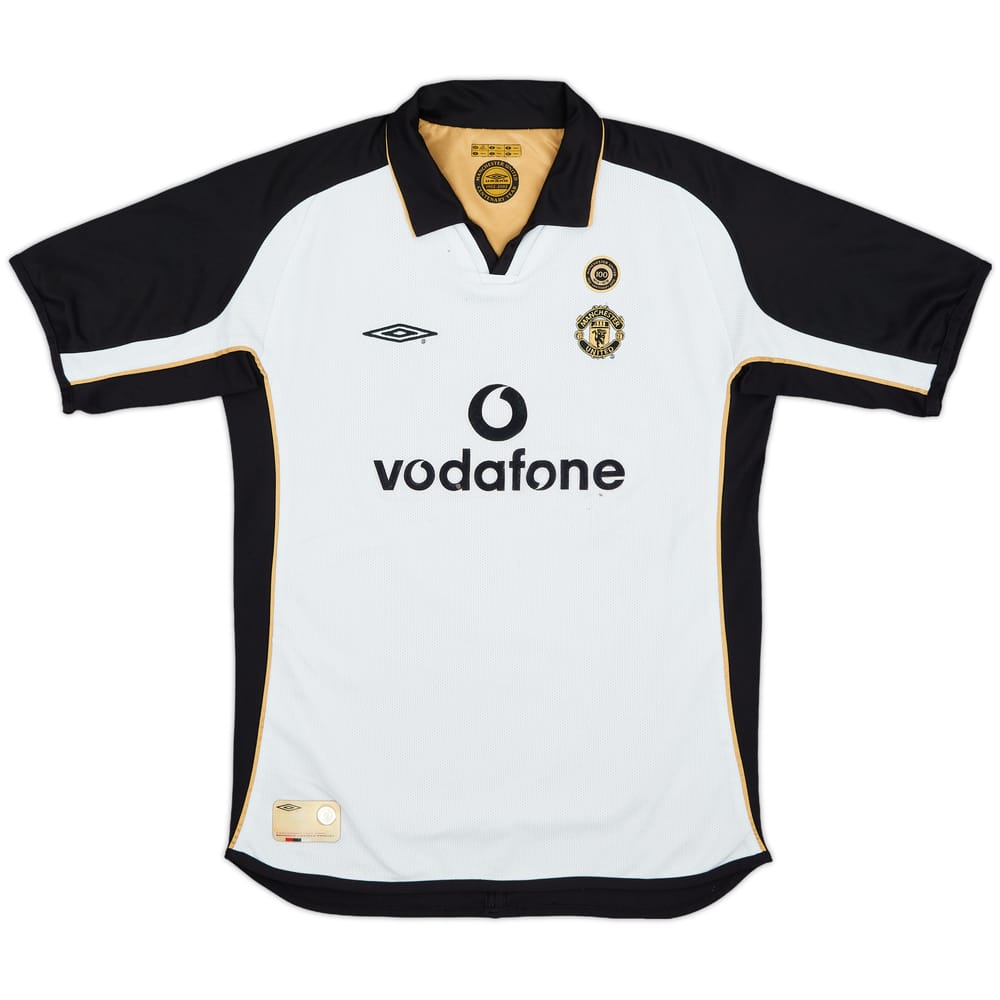 2001-02 Manchester United Centenary Away/Third Shirt - 5/10 - (L.Boys)