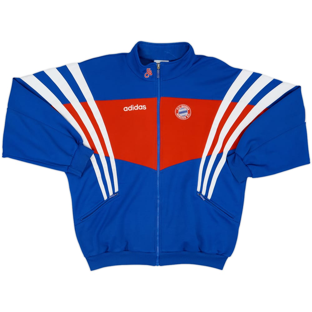 1995-96 Bayern Munich adidas Track Jacket - 9/10 - (XL)