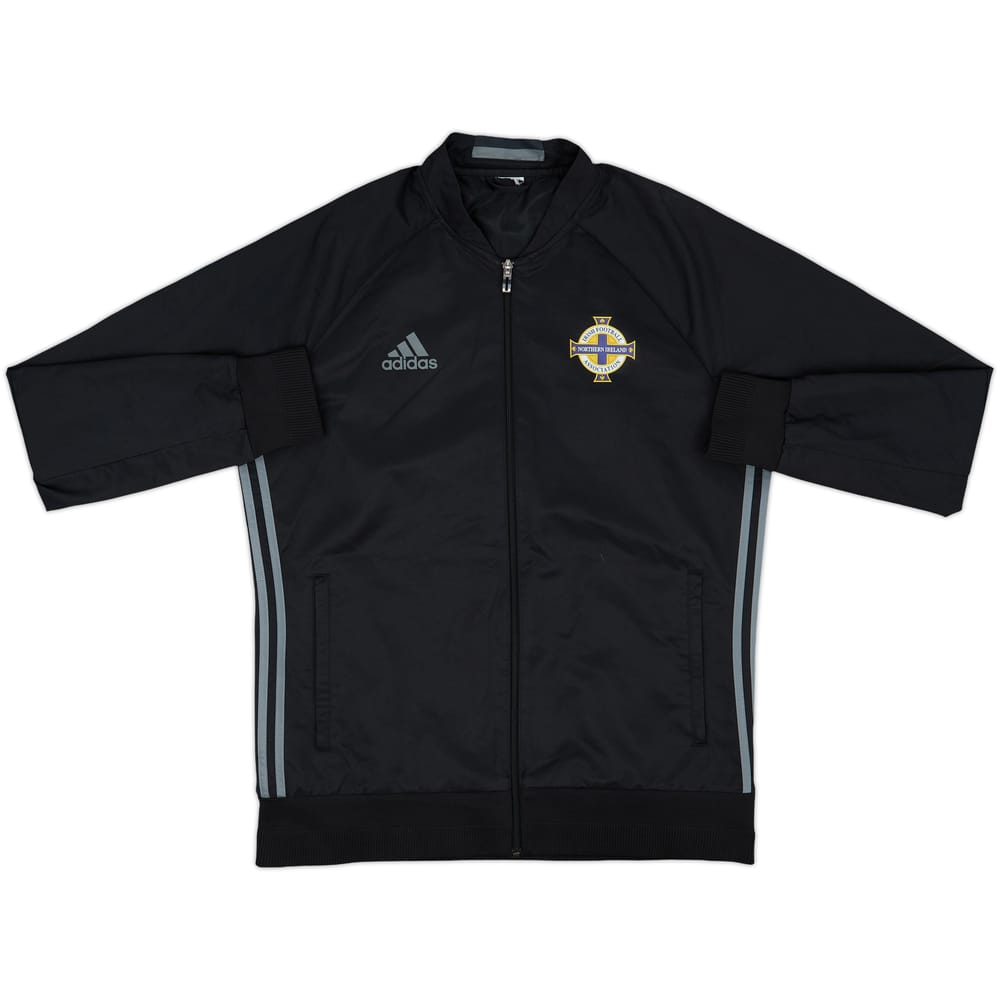 2016-17 Northern Ireland adidas Track Jacket - 9/10 - (XL)