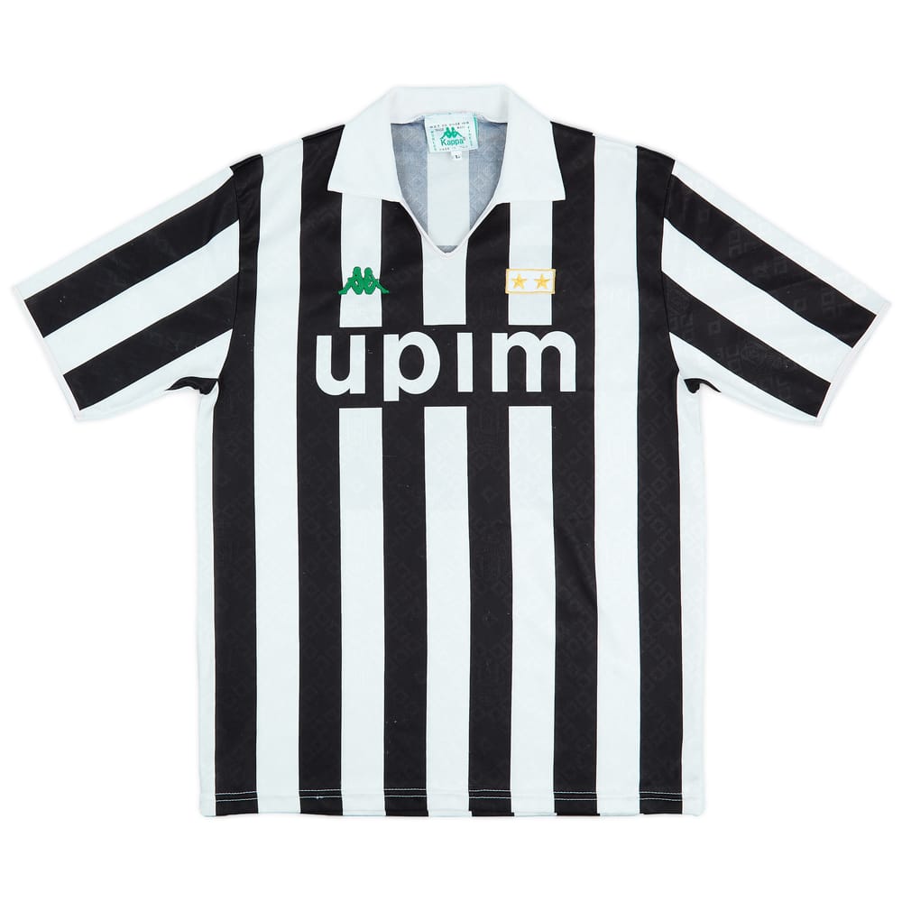 1991-92 Juventus Home Shirt - 7/10 - (L)
