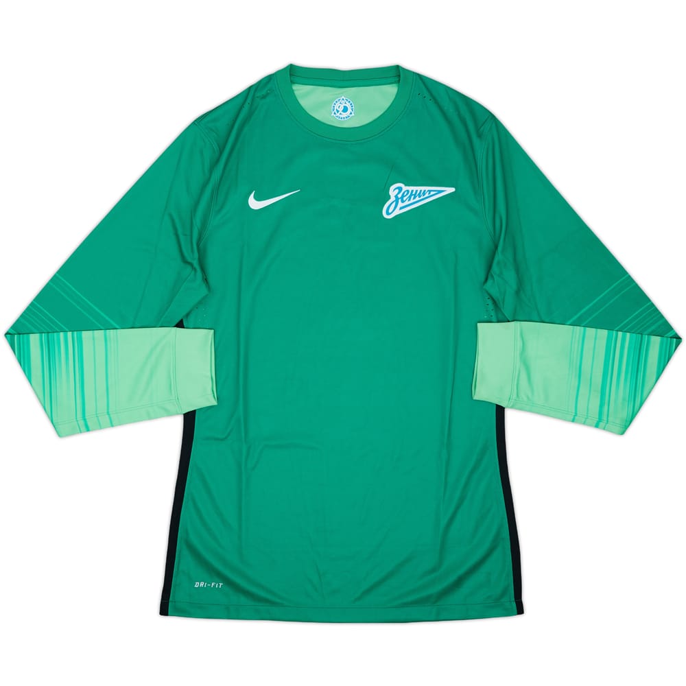 2015-16 Zenit Player Issue GK Shirt - 6/10 - (M)