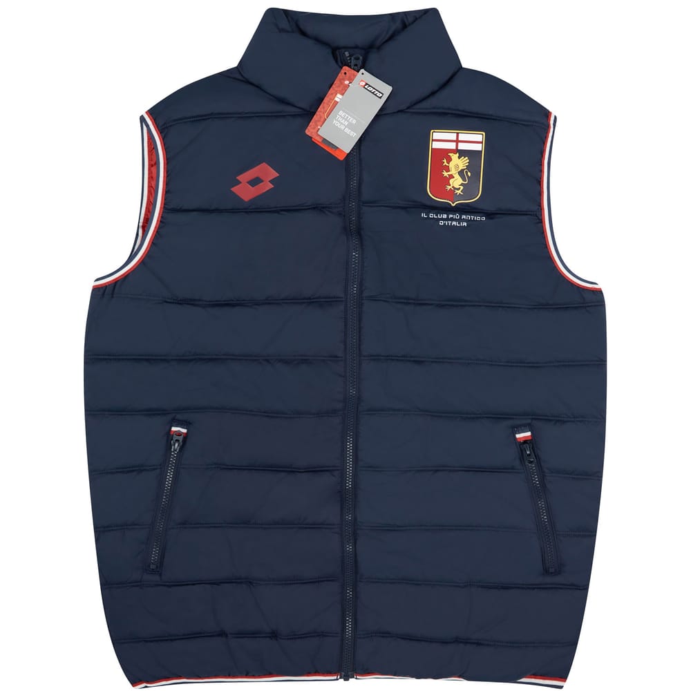 2018-19 Genoa Lotto Padded Gilet/Vest