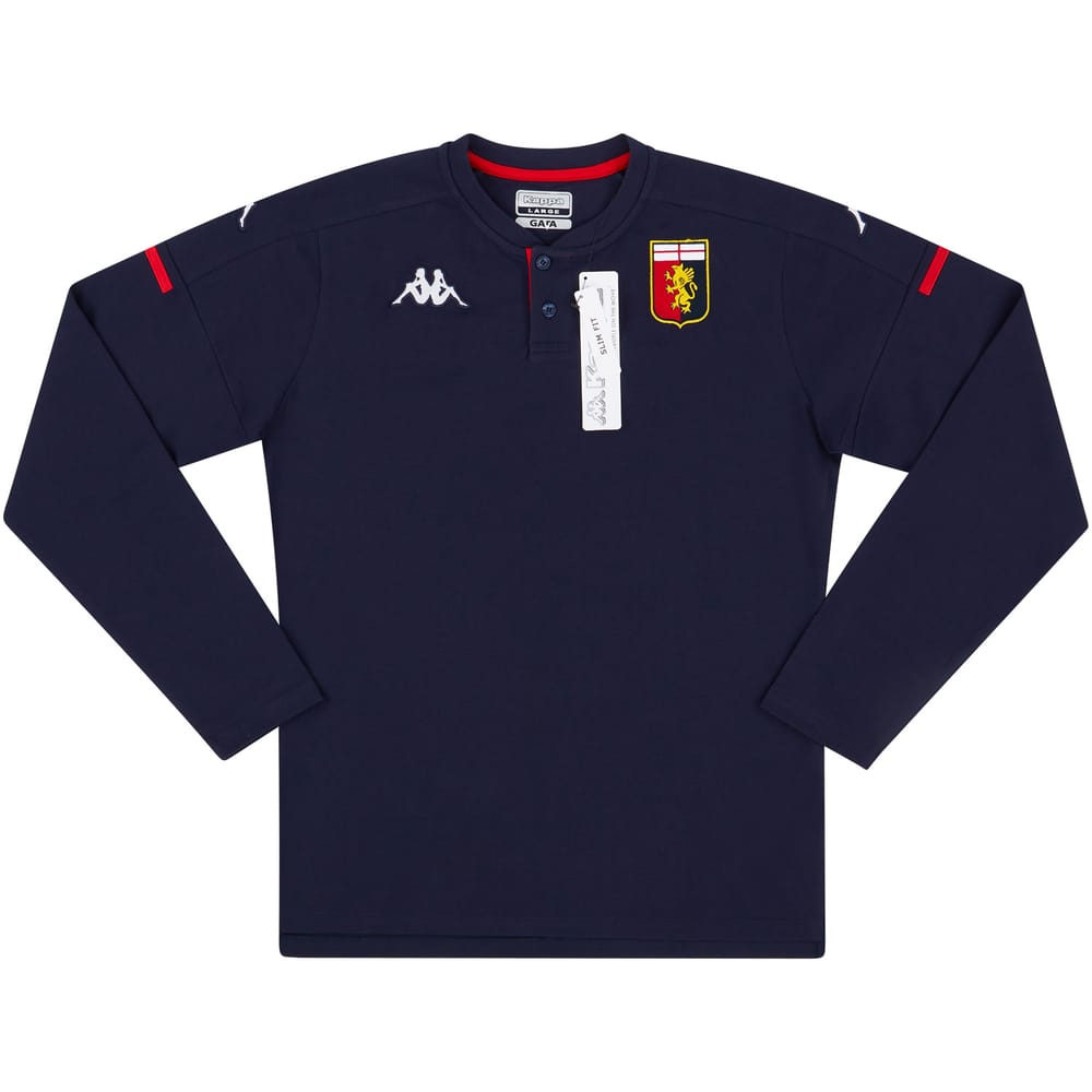 2020-21 Genoa Kappa Polo L/S T-Shirt