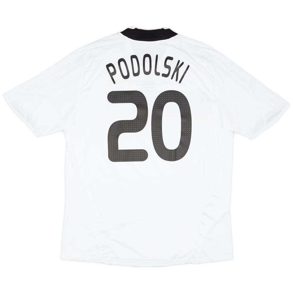 2008-09 Germany Home Shirt Podolski #20