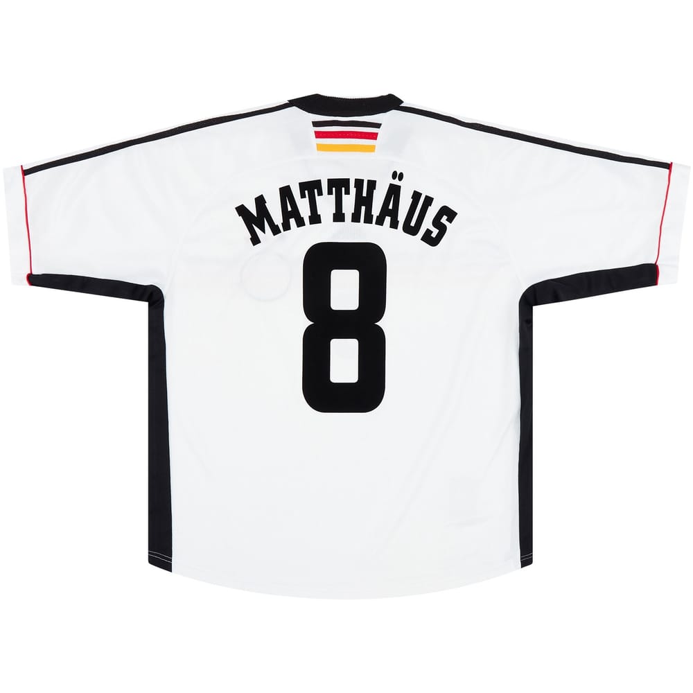 1998-00 Germany Home Shirt Matthaus #8 - 8/10 - (S)