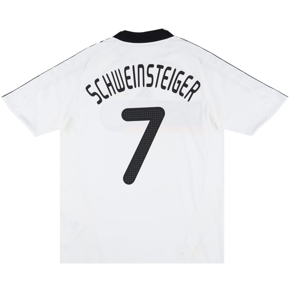 2008-09 Germany Home Shirt Schweinsteiger #7 - 6/10 - (XL)