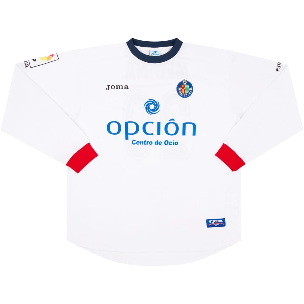 2004-05 Getafe Match Issue Third L/S Shirt Medina #20
