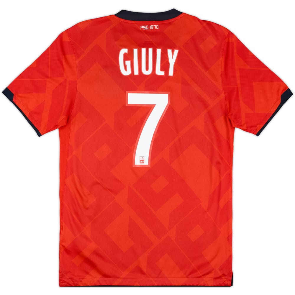 2010-12 Paris Saint-Germain '40 ANS' Home/Third Shirt Giuly #7 - 5/10 - (S)