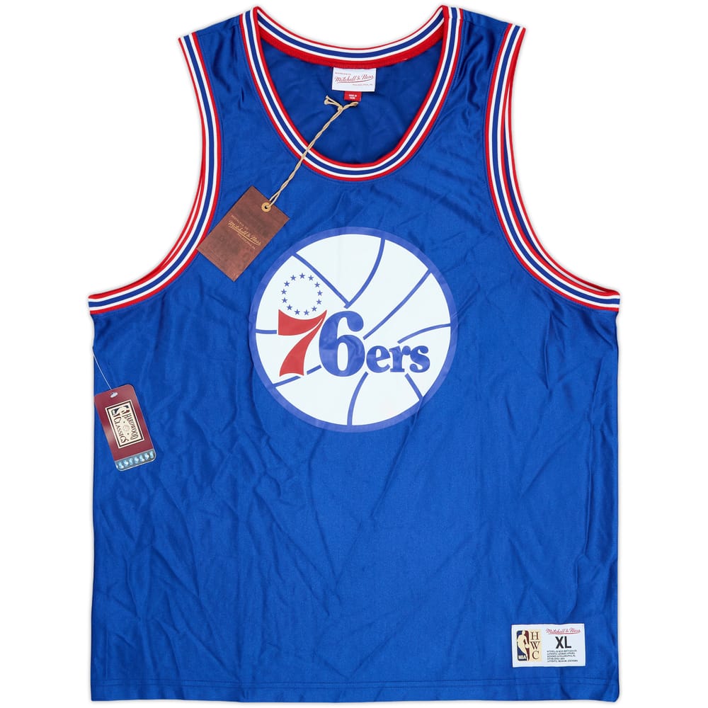 2019 Philadelphia 76ers Mitchell & Ness Training Jersey (XL)