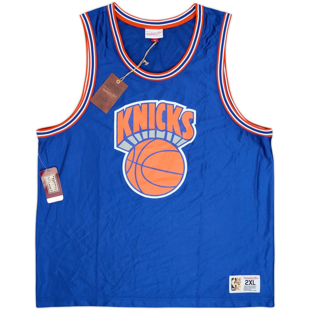 2019 New York Knicks Mitchell & Ness Training Jersey (XXL)