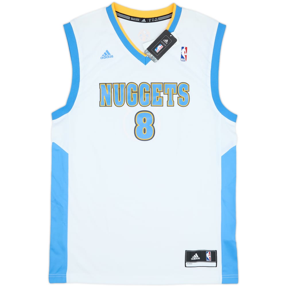 2011-14 Denver Nuggets Gallinari #8 adidas Home Jersey (M)