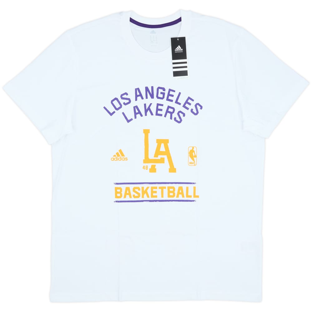 2013-14 LA Lakers adidas Tee (XL)
