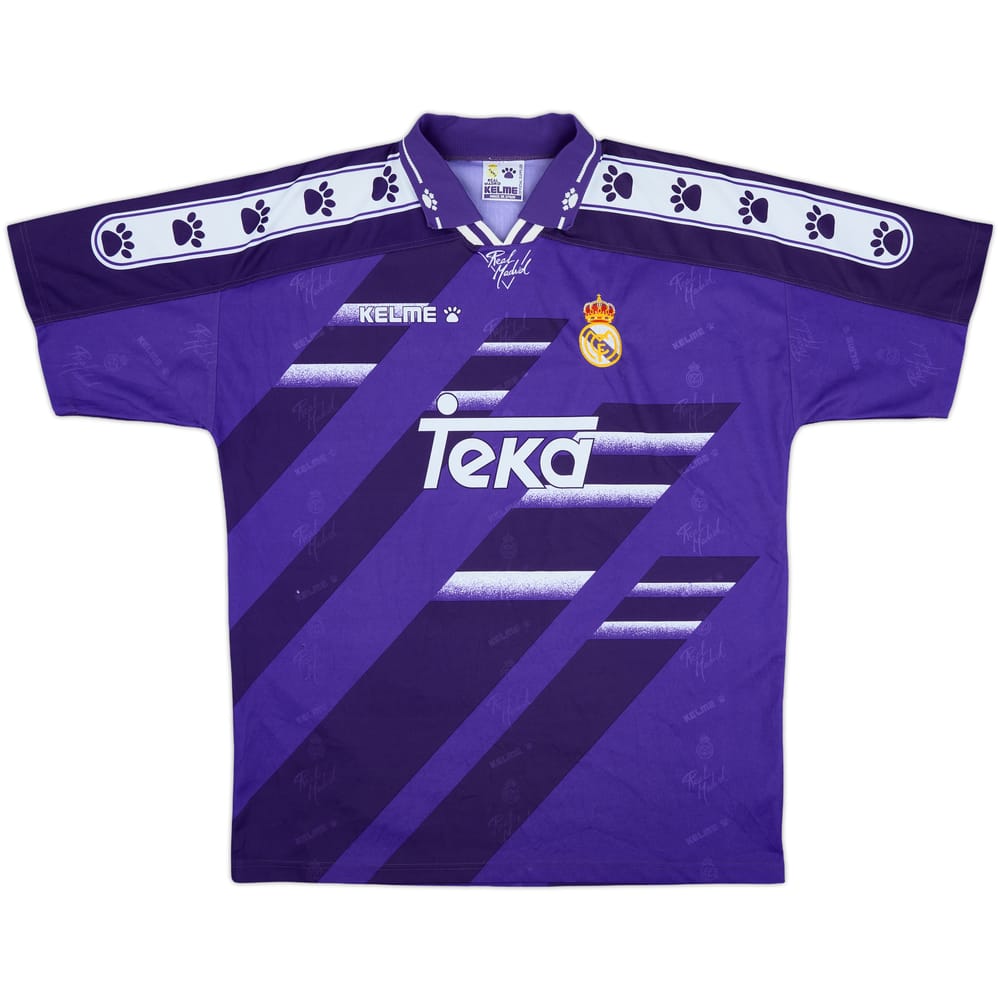 1994-96 Real Madrid Away Shirt - 5/10 - (XL)