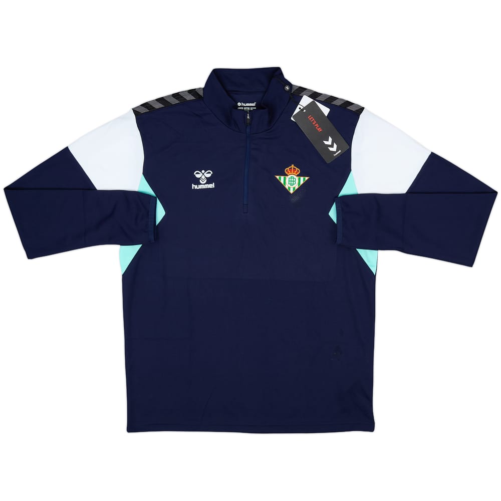 2023-24 Real Betis Hummel 1/4 Zip Training Top (L)