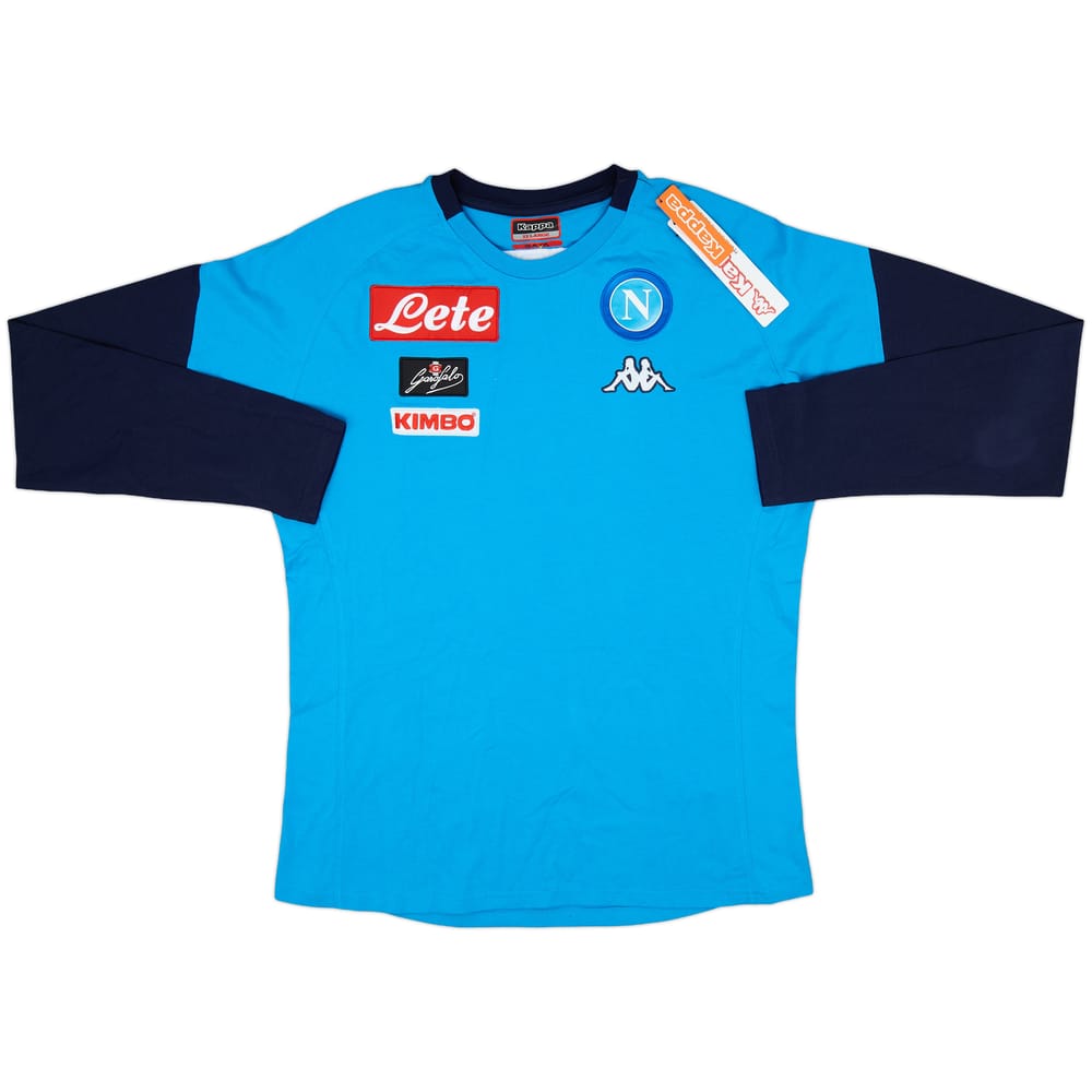 2017-18 Napoli Kappa Training L/S Shirt (XXL)