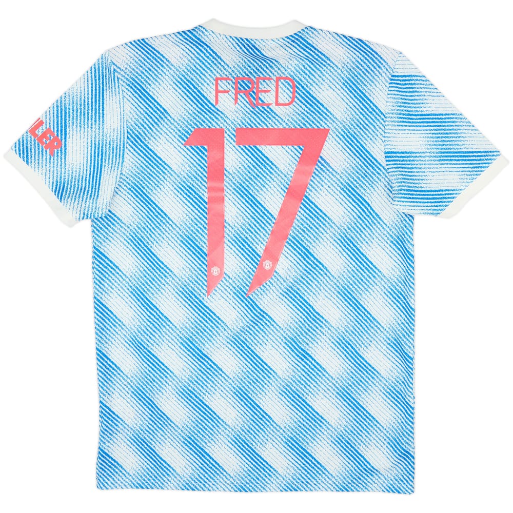 2021-22 Manchester United Away Shirt Fred #17 - 10/10 - (M)