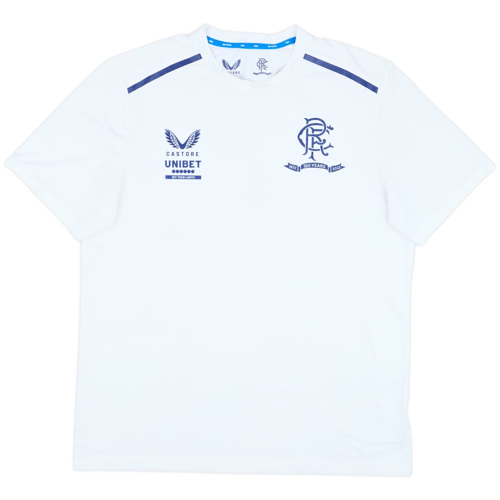 2022-23 Rangers Castore Training Shirt - 8/10 - (XL)
