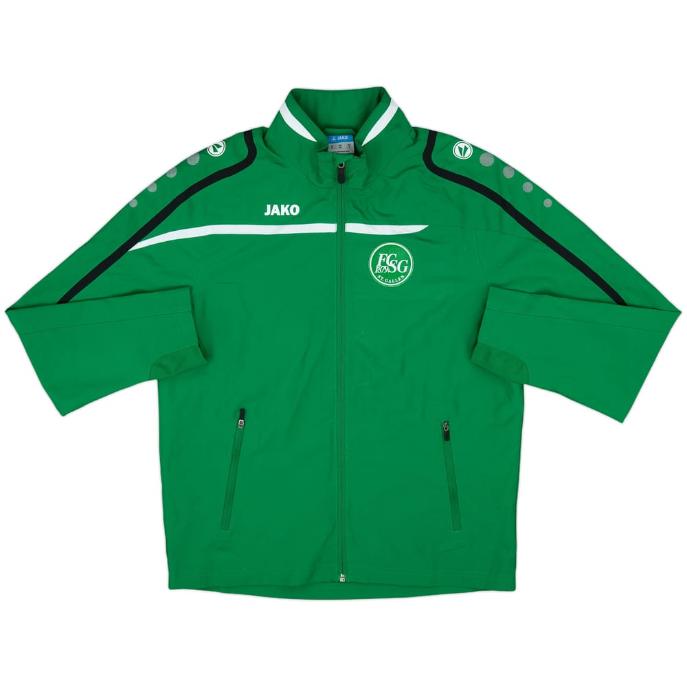 2015-16 St Gallen Jako Track Jacket - 8/10 - (XS)