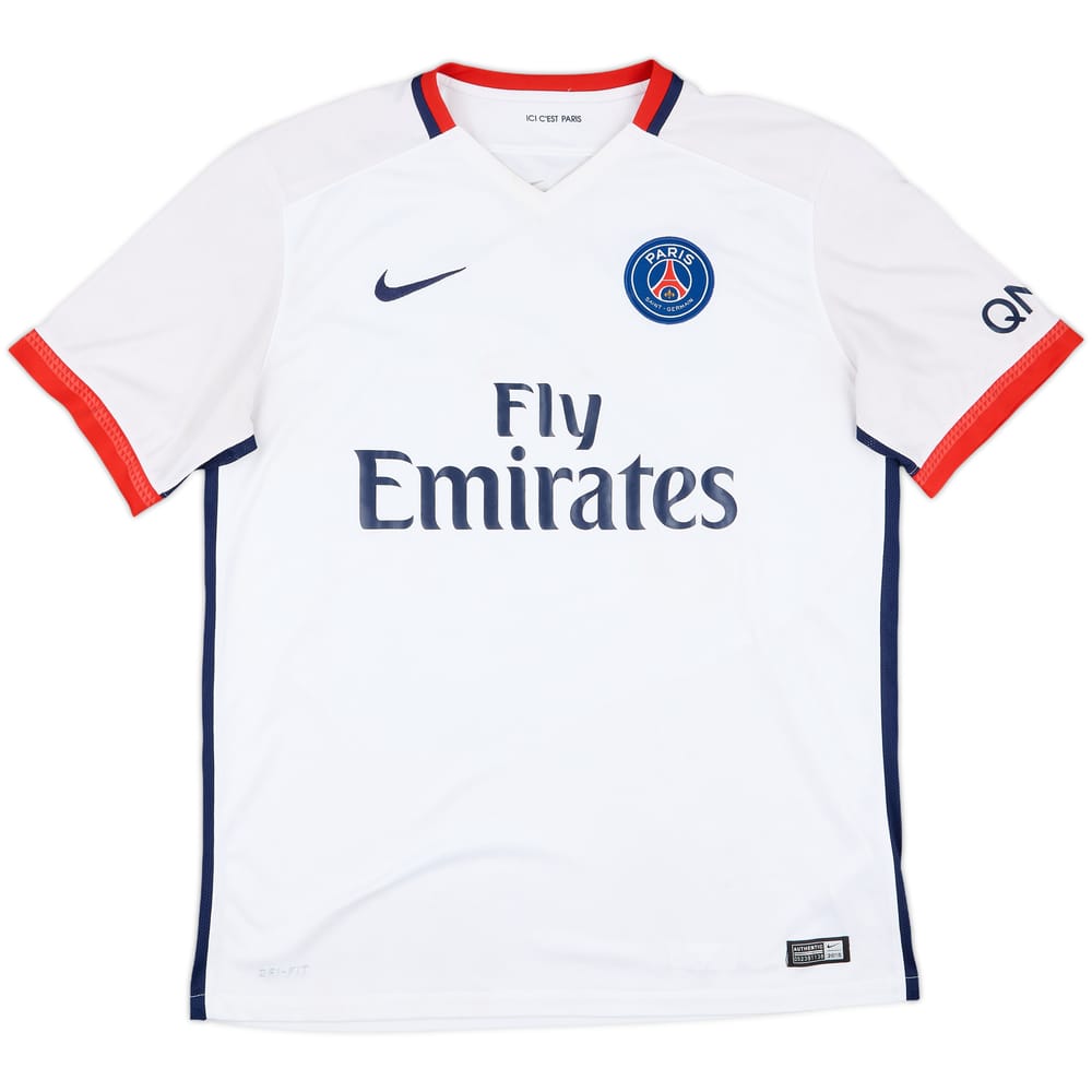 2015-16 Paris Saint-Germain Away Shirt - 5/10 - (L)