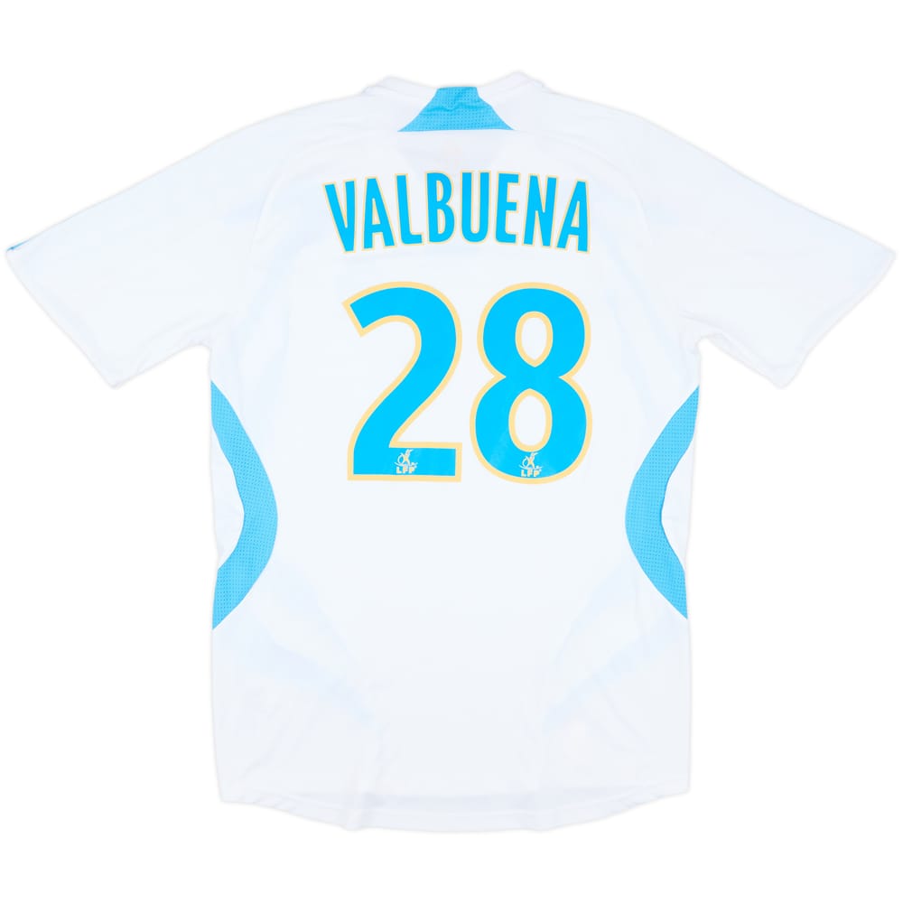 2007-08 Olympique Marseille Home Shirt Valbuena #28 - 5/10 - (S)