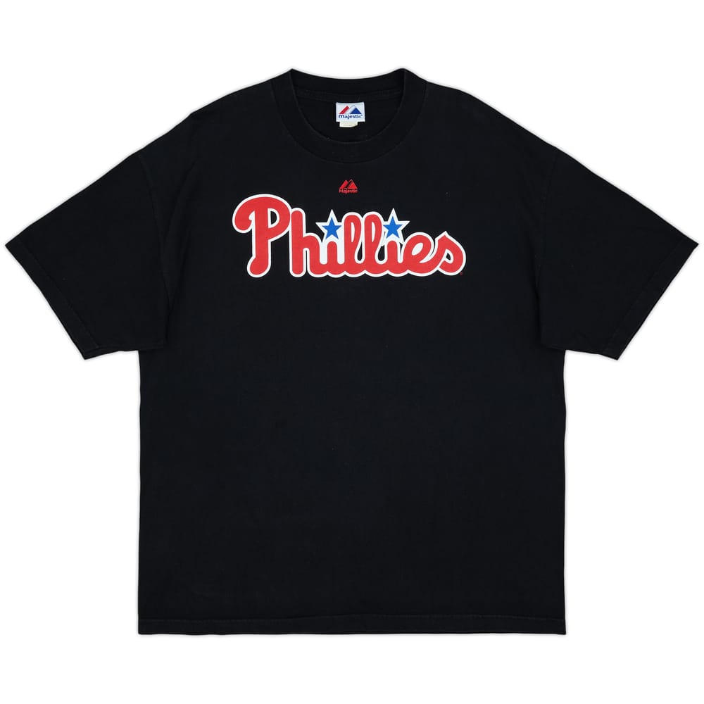 2010-13 Philadelphia Philles Halladay #34 Majestic Tee - 8/10 - (XL)