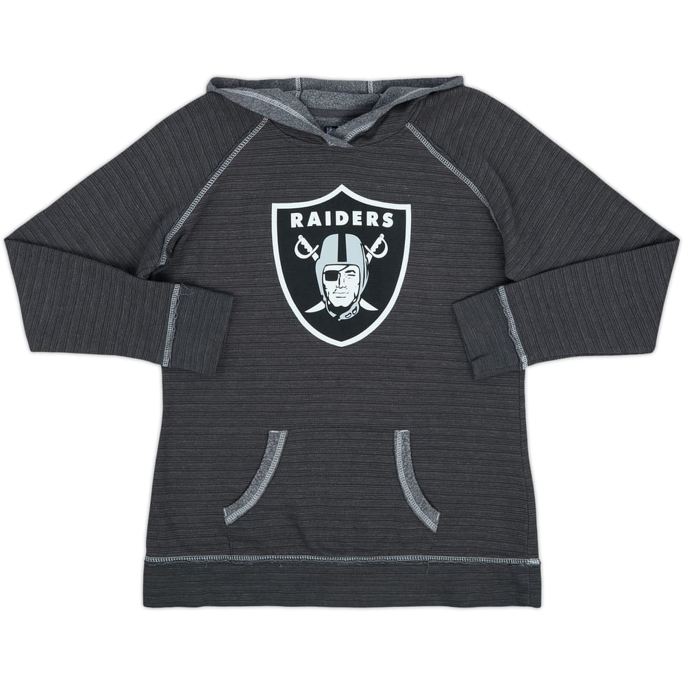 2016 Oakland Raiders NFL Hooded Sweat Top Womens - 8/10 - (L)