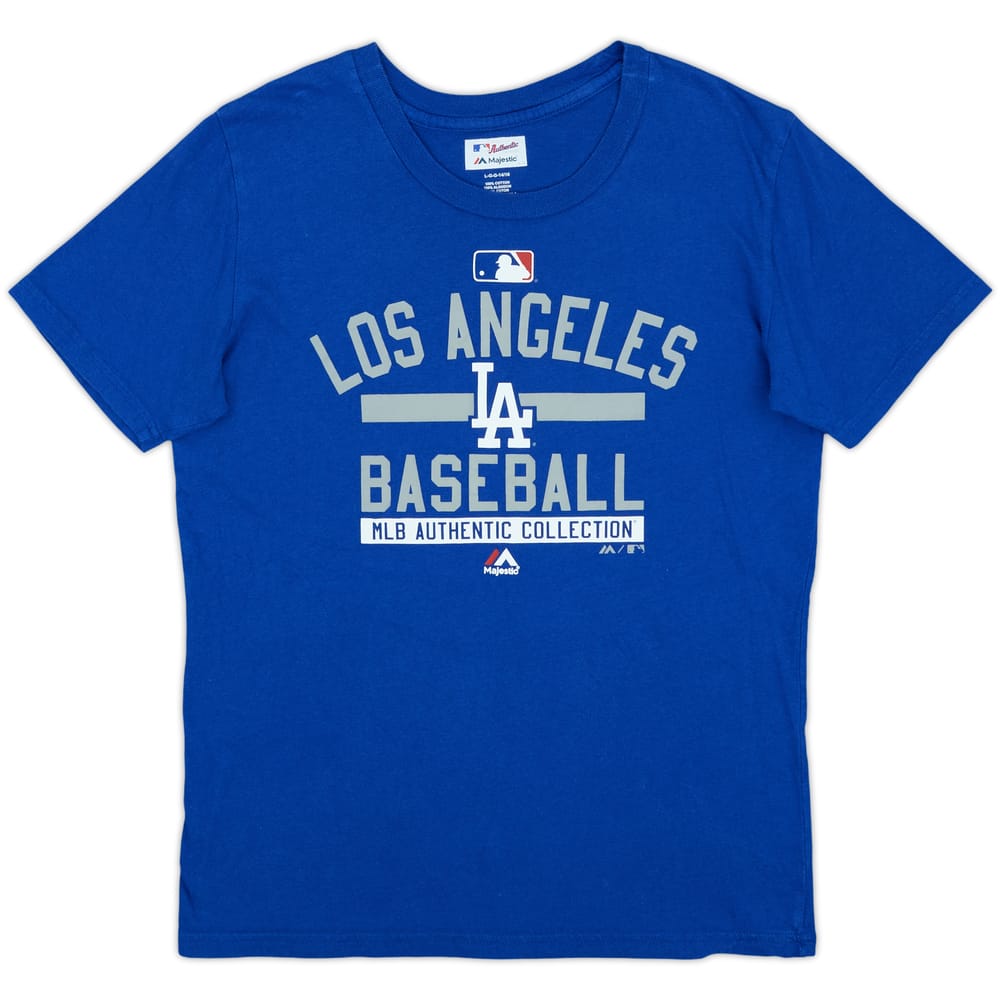 2010 LA Dodgers Majestic Tee - 8/10 - (L.Boys)