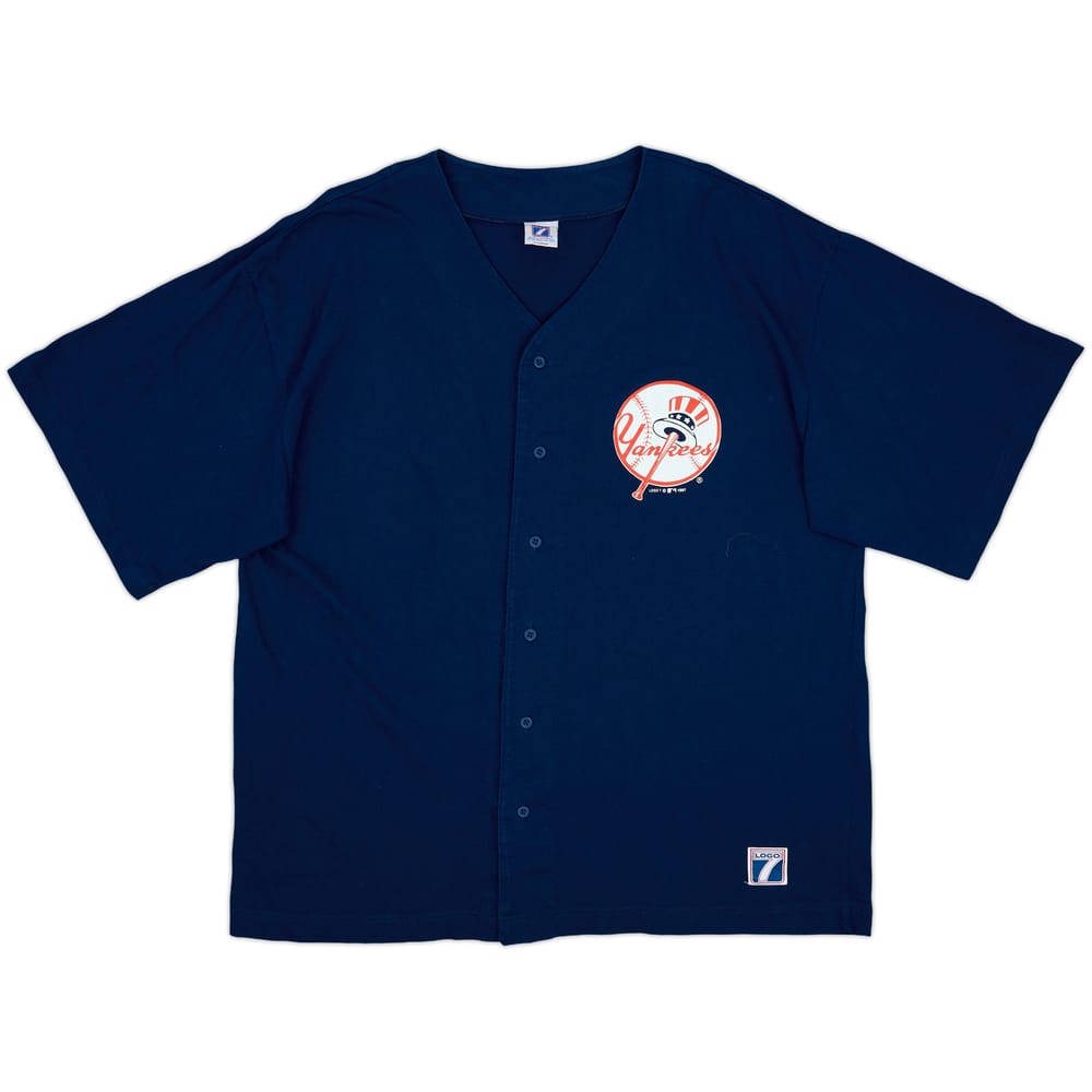 1997 New York Yankees Williams #51 Logo 7 Jersey Tee - 9/10 - (XL)