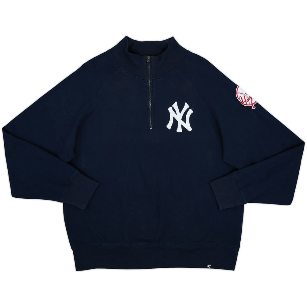 2010s New York Yankees '47 1/4 Zip Top - 9/10 - (XXL)
