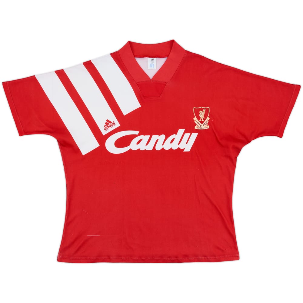 1991-92 Liverpool Home Shirt - 6/10 - (L)