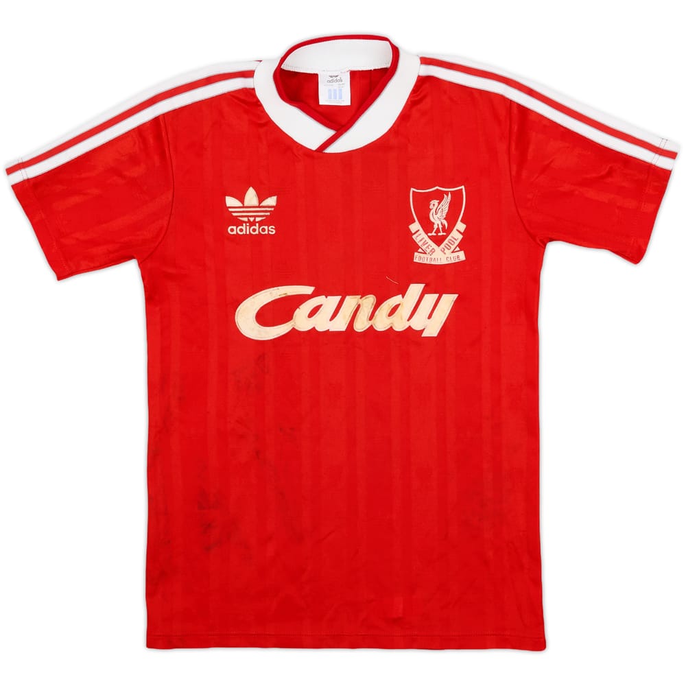 1988-89 Liverpool Home Shirt - 5/10 - (Y)
