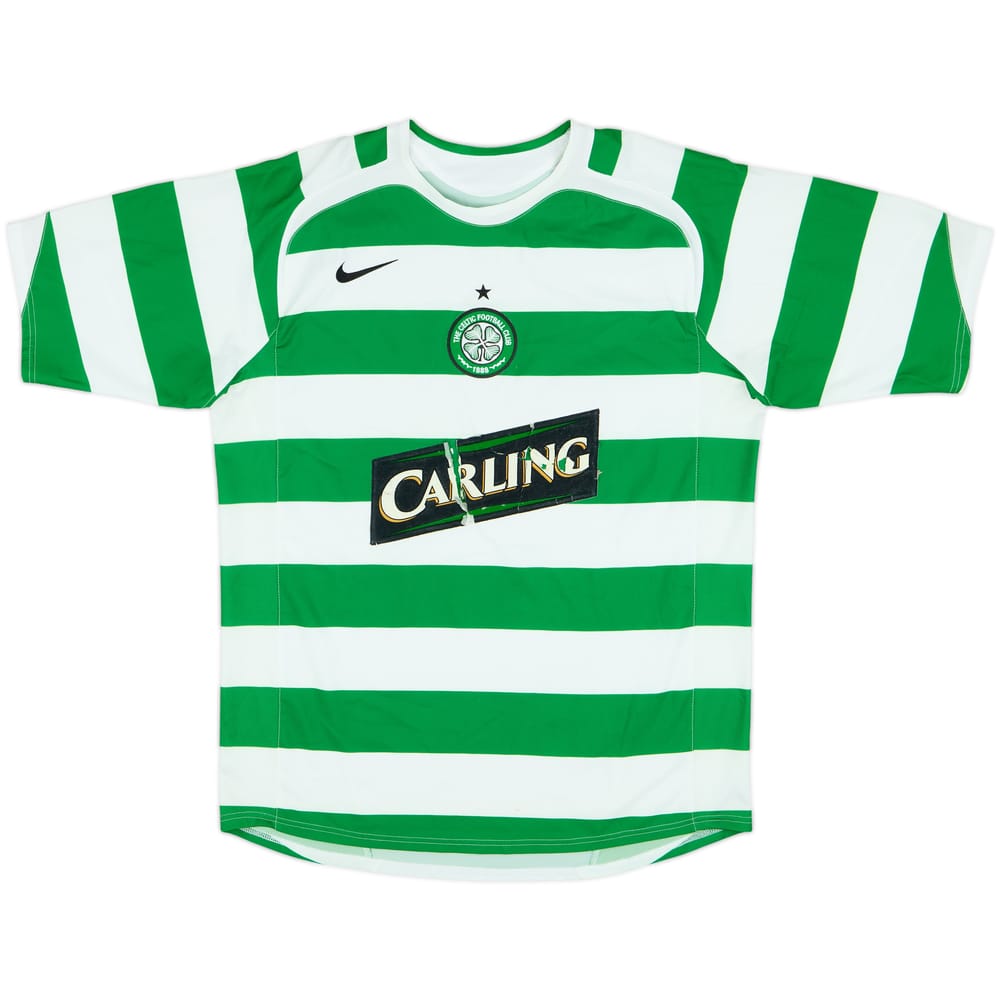 2005-07 Celtic Home Shirt - 4/10 - (M)