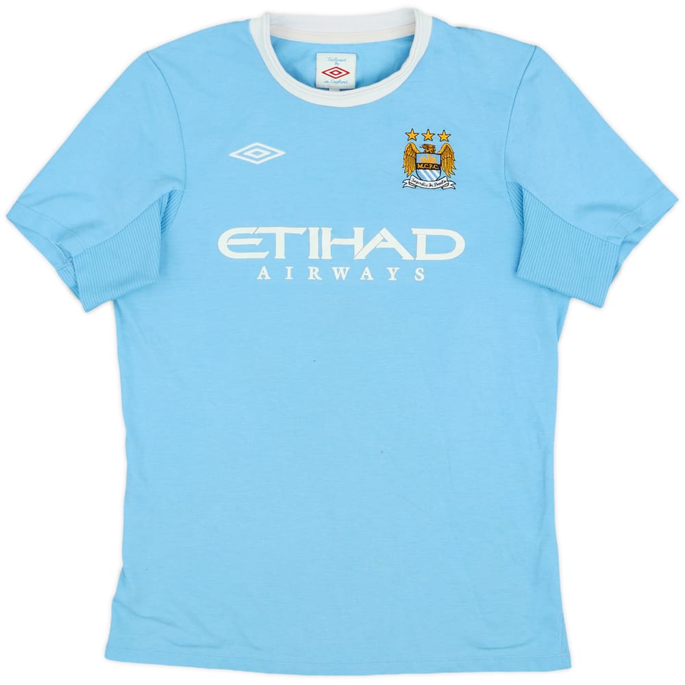 2009-10 Manchester City Home Shirt - 9/10 - (L.Boys)