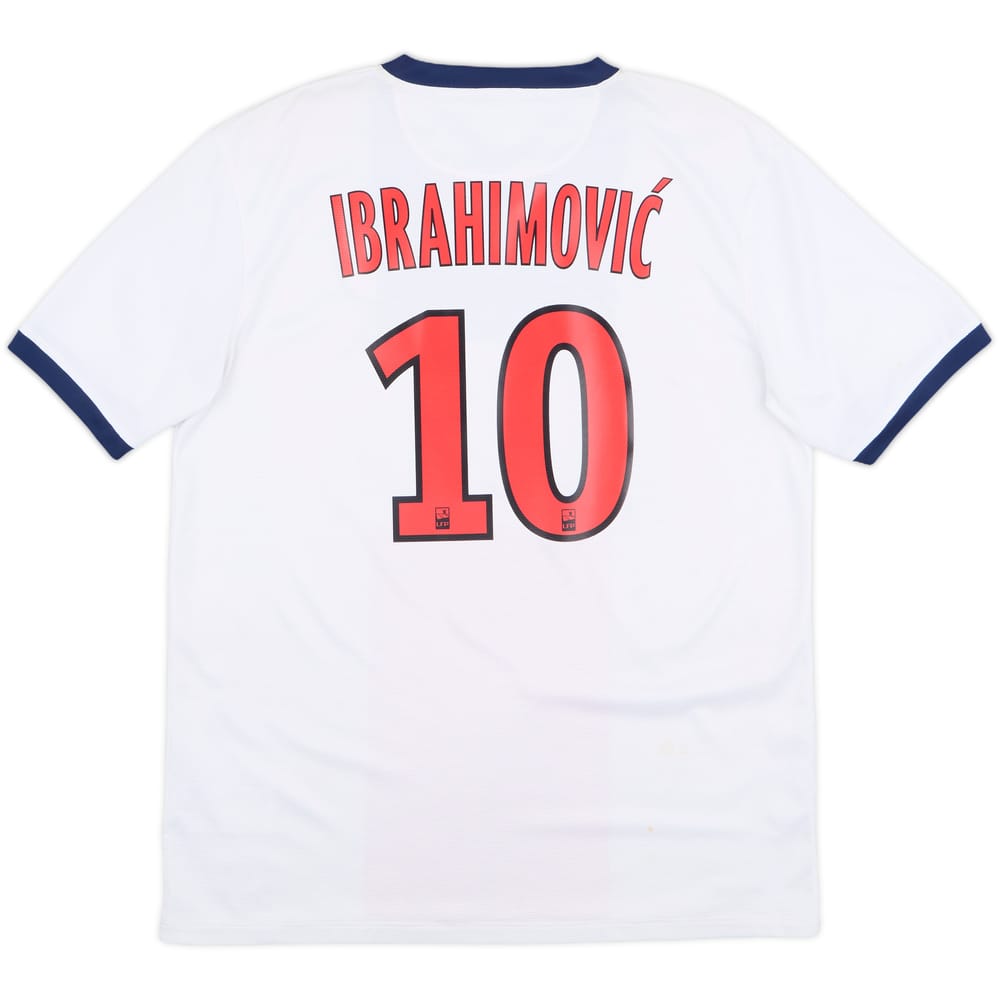 2013-14 Paris Saint-Germain Away Shirt Ibrahimovic #10 - 6/10 - (L)