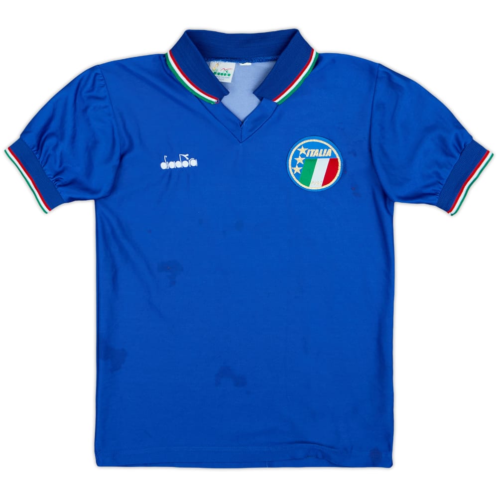 1986-88 Italy Home Shirt - 5/10 - (M.Boys)