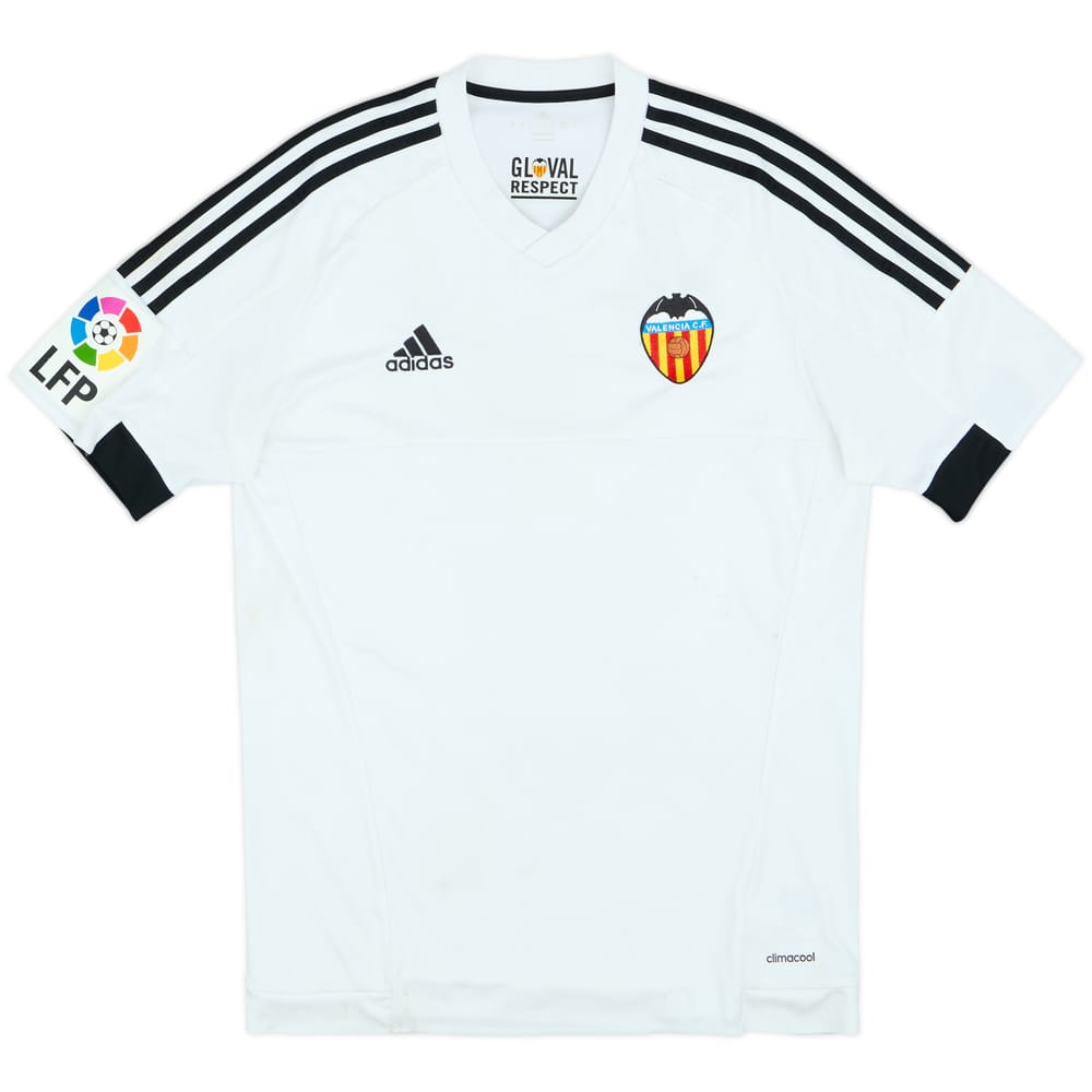 2015-16 Valencia Home Shirt - 3/10 - (M)