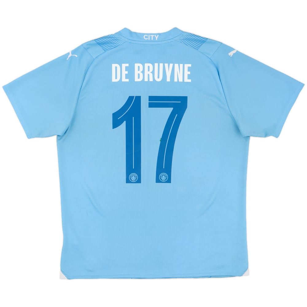 2023-24 Manchester City Home Shirt De Bruyne #17 - 4/10 - (L)