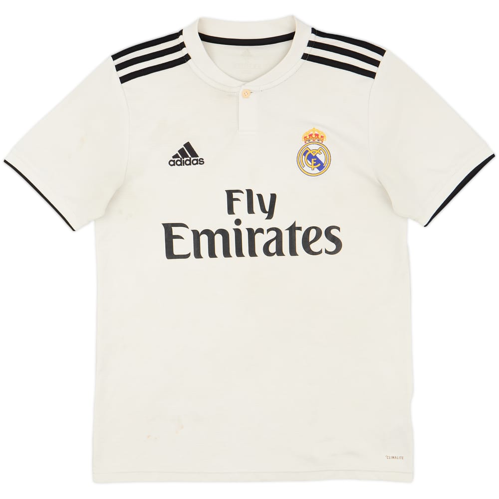 2018-19 Real Madrid Home Shirt - 4/10 - (S)