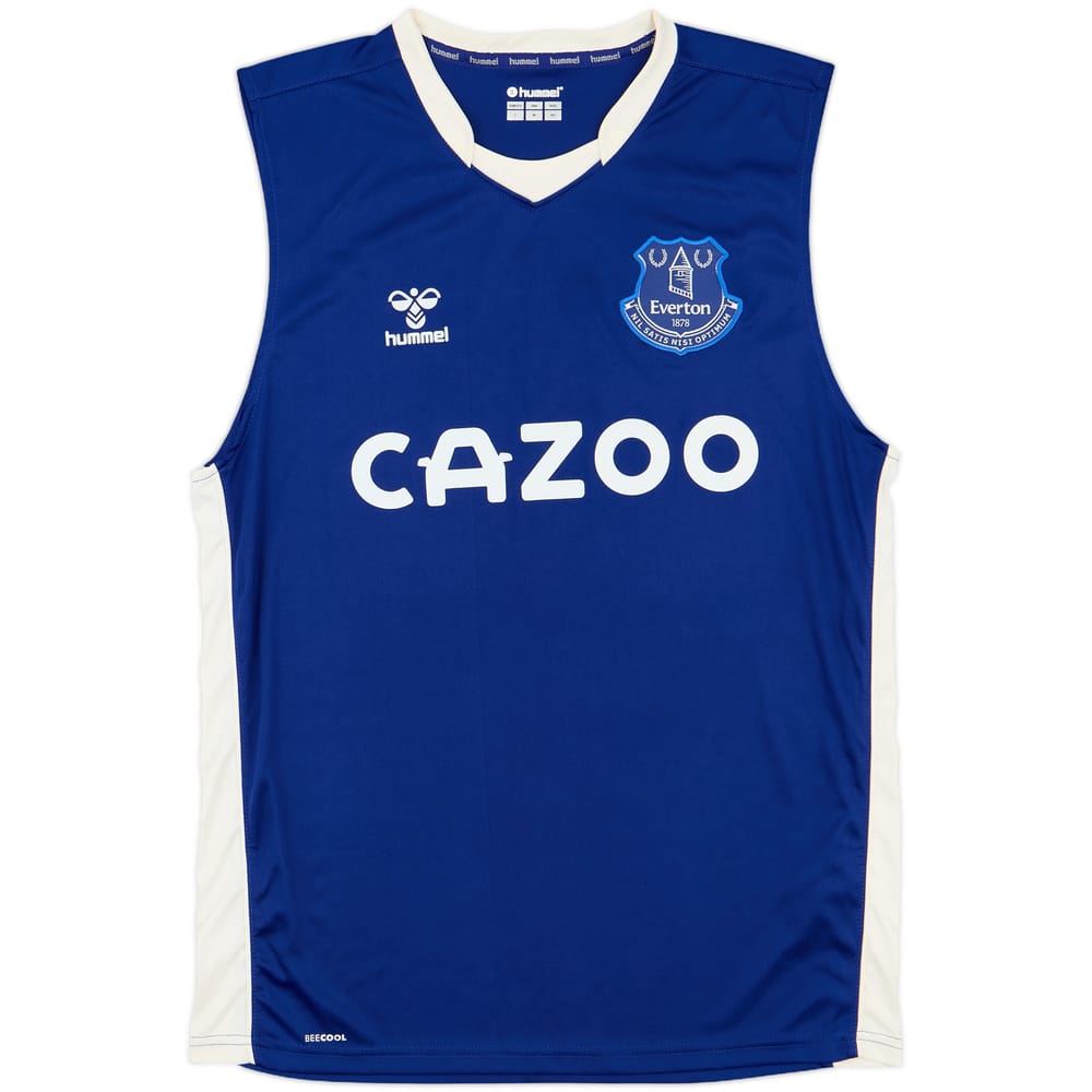 2020-21 Everton Hummel Training Vest - 9/10 - (L)
