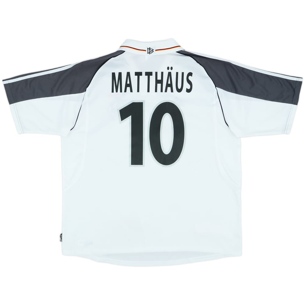 2000-02 Germany Home Shirt Matthaus #10 - 5/10 - (XXL)