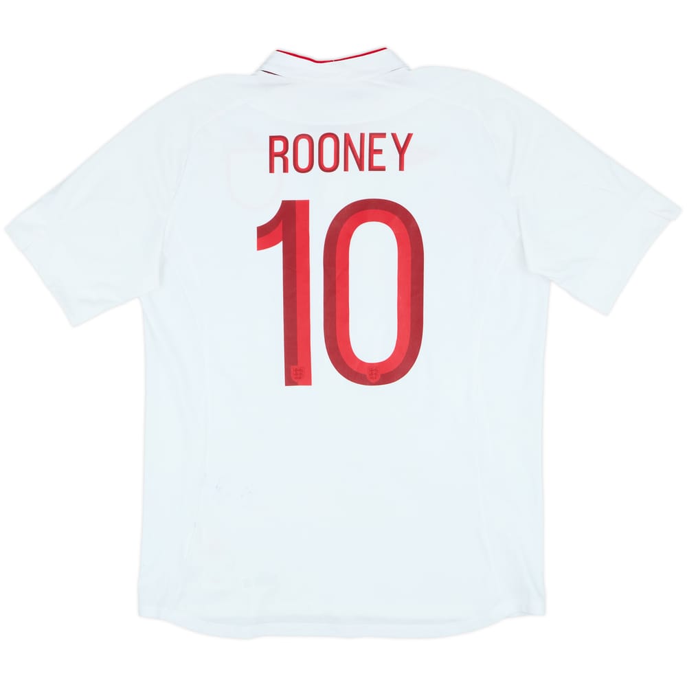 2012-13 England Home Shirt Rooney #10 - 6/10 - (L)