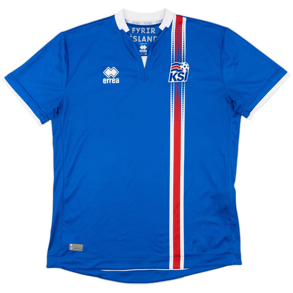 2016-18 Iceland Home Shirt - 5/10 - (M)