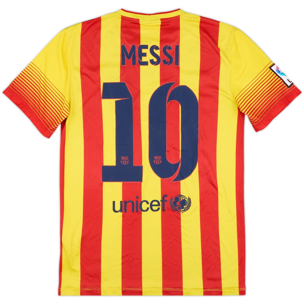 2013-15 Barcelona Away Shirt Messi #10 - 6/10 - (S)