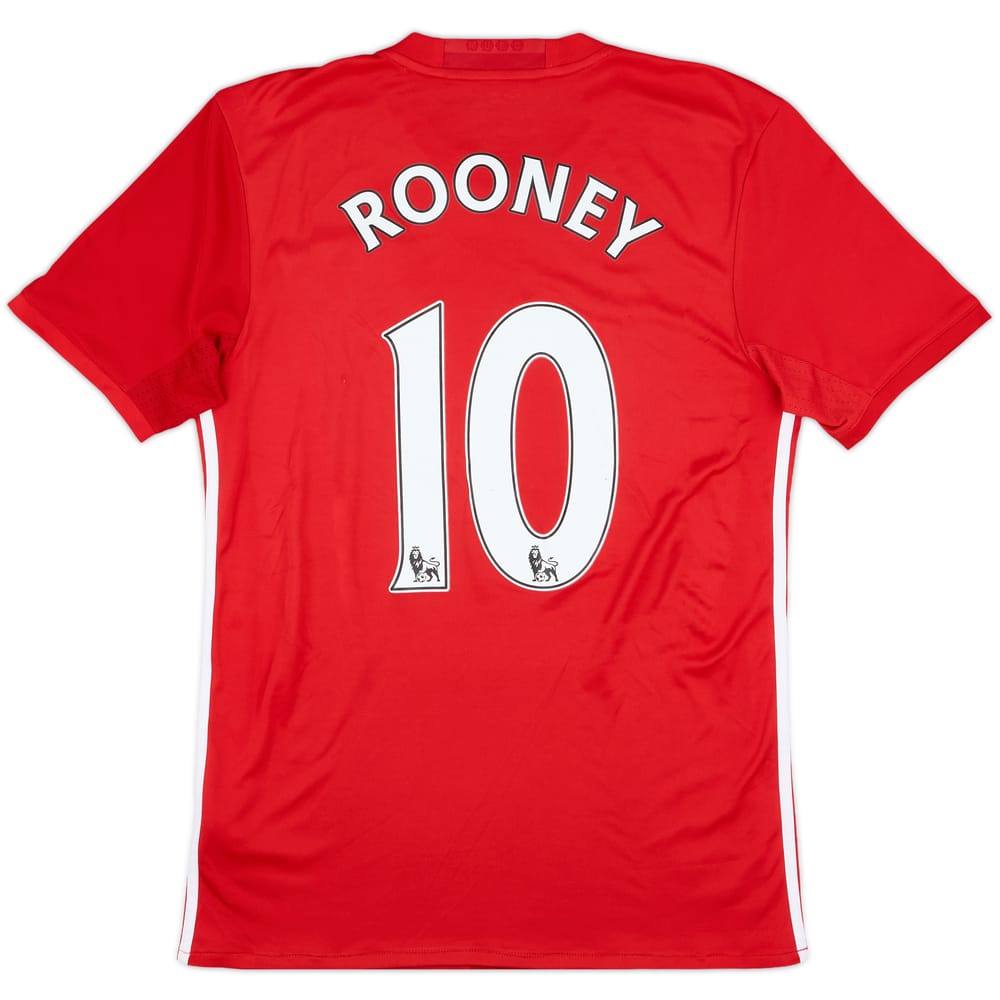 2016-17 Manchester United Home Shirt Rooney #10 - 7/10 - (S)