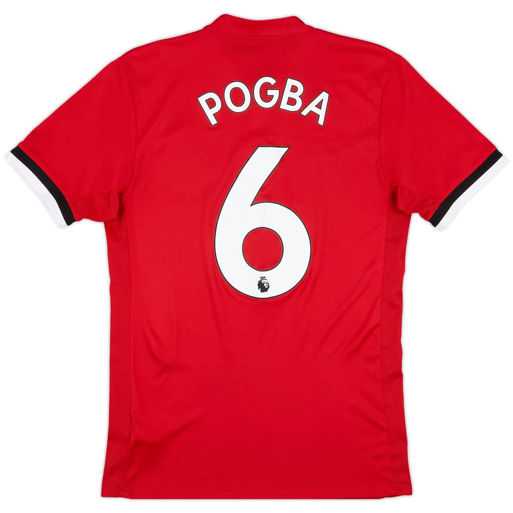 2017-18 Manchester United Home Shirt Pogba #6 - 5/10 - (S)