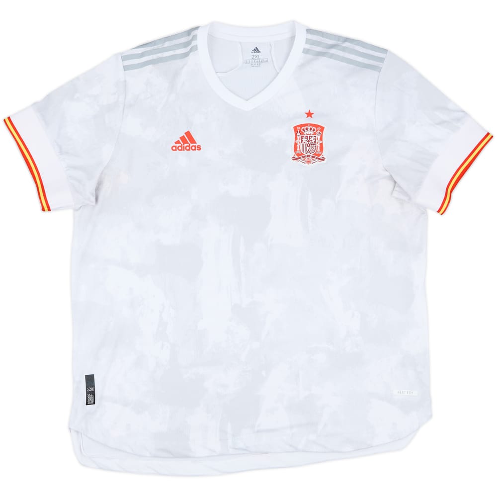 2020-21 Spain Authentic Away Shirt - 8/10 - (XXL)