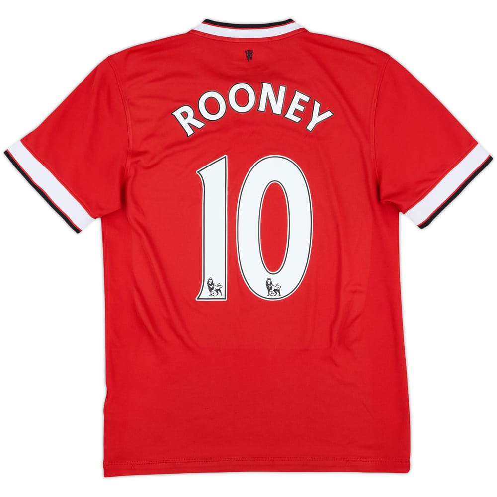 2014-15 Manchester United Home Shirt Rooney #10 - 6/10 - (S)