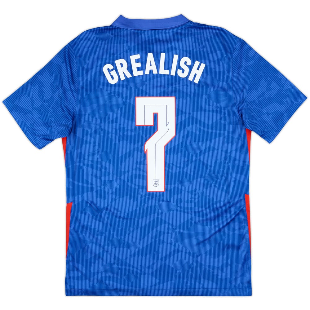 2020-21 England Away Shirt Grealish #7 - 9/10 - (M)